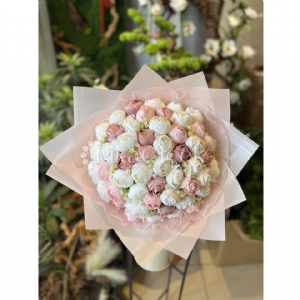 �ncili T�ll� Pembe �akay�k �steme Buketi